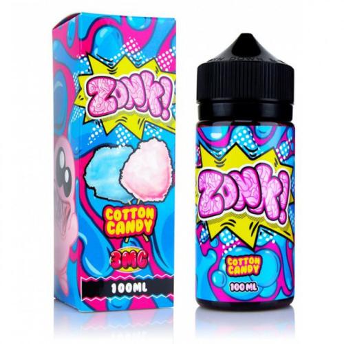 Жидкость для электронных сигарет ZoNK by Juice Man Cotton Candy 100мл 3мг