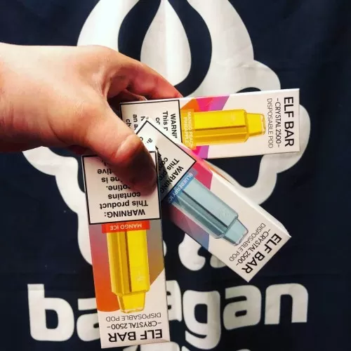 Одноразовая Pod система Elf Bar Crystal 2500 Disposable 5% (2500 затяжек)