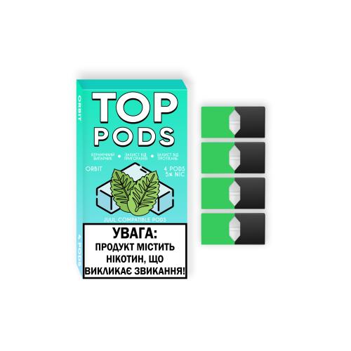Картридж Top Pods Orbit для электронной сигареты Juul 5% (Жвачка) 