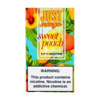Картридж Just Mango Sweet Peach для электронной сигареты Juul 5% (Сладкий персик) 