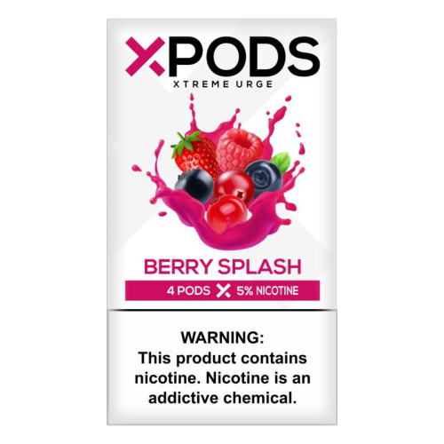 Картридж Xpods Berry Splash для электронной сигареты Juul 5% (Ягоды) 