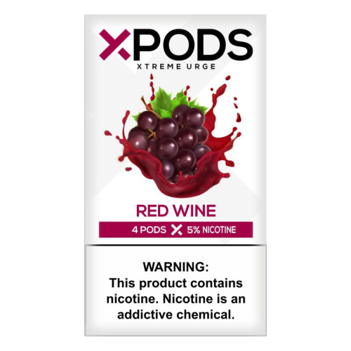 Картридж Xpods Red Wine для электронной сигареты Juul 5% (Виноград)