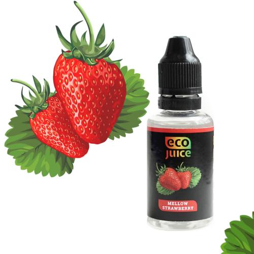 Жидкость для электронных сигарет Eco Juice Mellow Strawberry 3 мг 10 мл