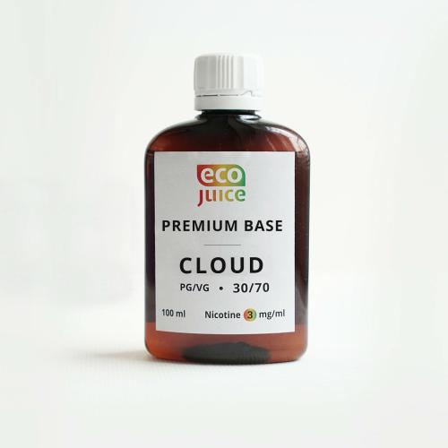 База для электронных сигарет Eco Juice Clouds 100 мл  30/70 3 мг