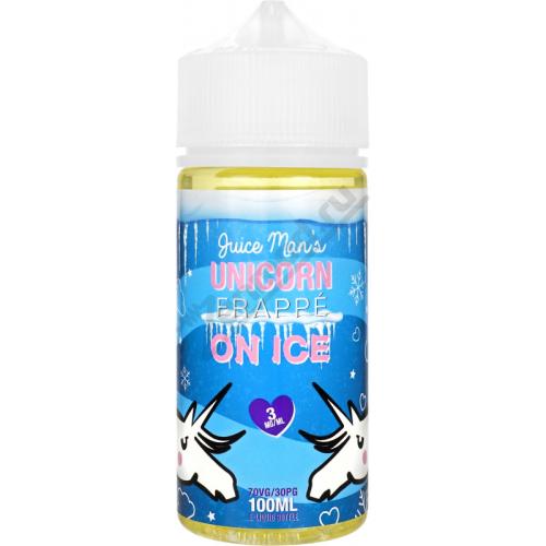 Жидкость для электронных сигарет Juice Man  Unicorn Frappe On Ice 3 мг 100 мл 