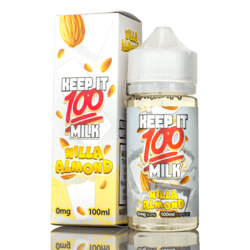 Жидкость для электронных сигарет Keep It 100 Nilla Almond 3 мг 100 мл