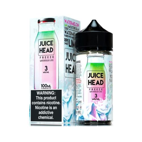 Жидкость для электронных сигарет Juice Head Freeze Watermelon Lime 3 мг 100 мл (Арбуз+лайм+ментол) 