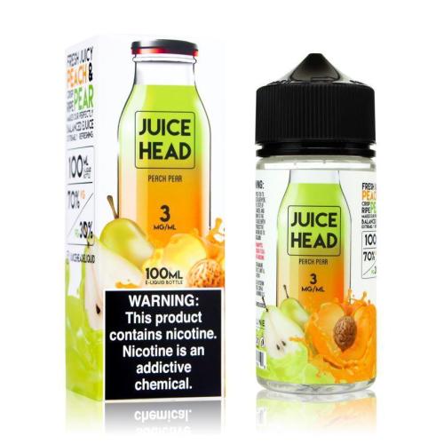 Жидкость для электронных сигарет Juice Head Peach Pear 3 мг 100 мл (Персик+груша) 