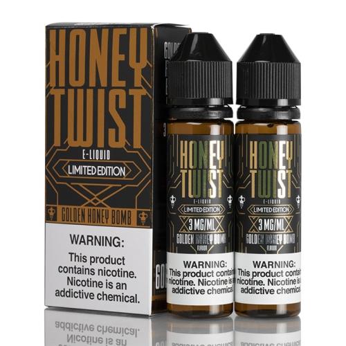 Жидкость для электронных сигарет  Twist E-Liquid Golden Honey Bomb 3 мг 60 мл