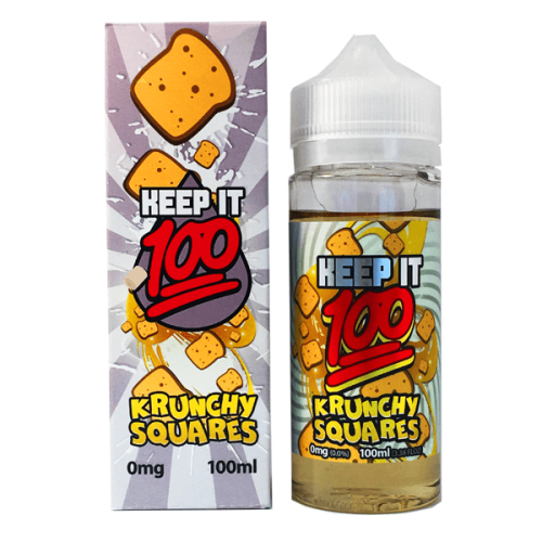 Жидкость для электронных сигарет Keep It 100 Krunchy Squares 3 мг 100 мл