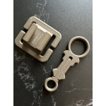 швидкознімне кільце фіксатор під карабін Molle Plasti.Co