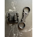 швидкознімне кільце фіксатор під карабін Molle Plasti.Co