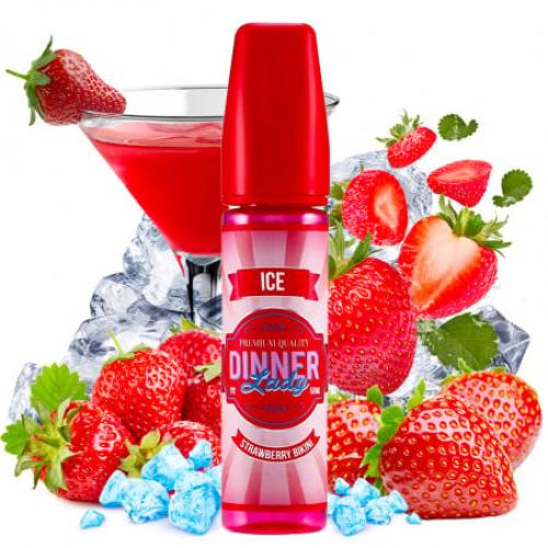 Жидкость для электронных сигарет dinner lady strawberry bikini 60 ml 3 mg