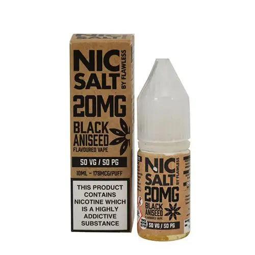 Flawless Black Aniseed 10ml 20mg/ml nicsalt